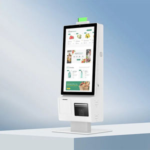 Termal yazıcı ile 21.5 inç Android QR tarayıcı duvar montaj Self servis Kiosk - Product Image 2