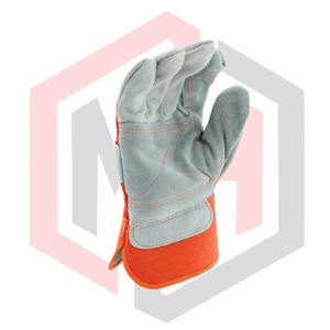 ถุงมือหนังคอตตอนปาล์มทนความร้อนระบายอากาศได้ดีทนทานปรับแต่งความยาวได้ - Product Image 2