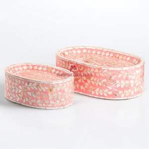 ขาตั้งเค้กตกแต่งลายมุกสำหรับโต๊ะขนมในเดือนรอมฎอนและใช้ในบ้านจากเวียดนาม - Product Image 2