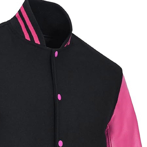 High Quality OEM <b>Men's</b> Canvas Varsity <b>Jacket</b> Hooded Fleece Lining Quick Dry Breathable Custom Baseball Letterman Plus <b>Men</b> Sizes - Product Image 4