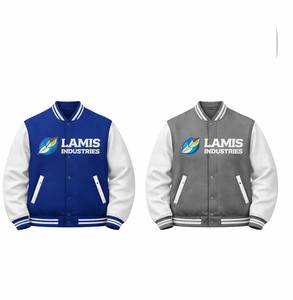 Chaquetas de Béisbol Bordadas en Chenilla de Lana con Logotipo Personalizado, Chaquetas Letterman Vintage para Hombre con Mangas de Cuero - Product Image 1