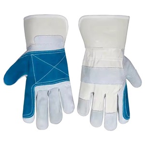 Gants de sécurité de construction robustes en cuir de vachette de qualité supérieure - Product Image 4