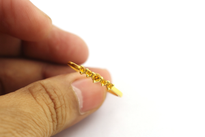 925 Sterling Silver <b>Citrine</b> November Birthstone Handmade Minimalist Dainty Stackable Ring For Women - Product Image 2