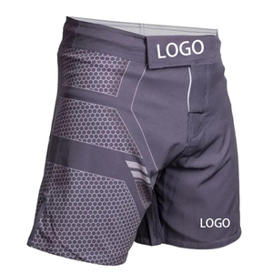 Pantalones cortos de boxeo MMA Muay Thai Taekwondo Jiu-jitsu conjuntos de hombre con estampado de transferencia de calor cómodos deportes casuales Fitness - Product Image 1