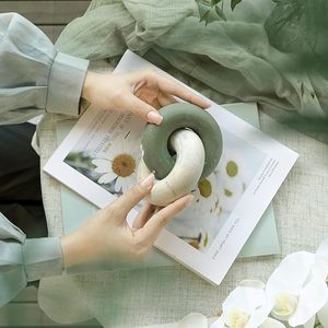 Decoración Moderna Minimalista para el Hogar, Adorno para Sala de Estar Estilo Rústico, Cadenas de Madera de 2 Eslabones, Nudos de Pino <span class=keywords><strong>Bohemios</strong></span> - Product Image 3