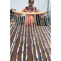 Guirlande de porte bohème multicolore perlée avec rideaux à passe-tringle pour la décoration intérieure, fonction suspendue