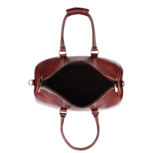 Custom Embossed Genuine Leather Duffel <b>Bags</b> for <b>Men</b> Handmade Pakistan Lightweight Large Travel <b>Bag</b> Spacious Premium Eco-Friendly - Product Image 3