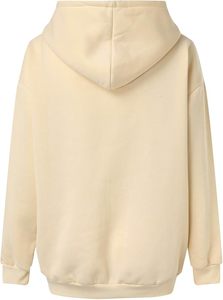 Sweat à capuche pour femme, tricot lourd, court, décontracté, automne, épaules tombantes, nouveau style - Product Image 3