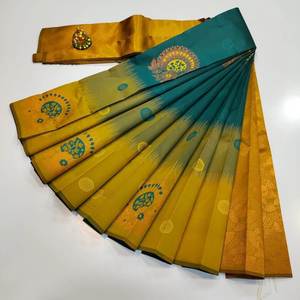 FANCY LIGHT PESO DE SEDA SAREES - Product Image 3