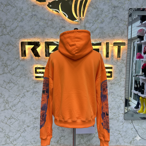 Sweat à capuche unisexe 100 % coton, imprimé numériquement, qualité professionnelle, prix usine, le plus demandé, à fermeture éclair, prix abordable - Product Image 3