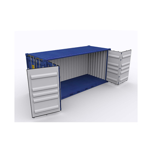 Conteneurs de 40 pieds à double entrée avec porte latérale et porte frontale combinées - Product Image 6