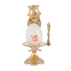 Oferta de Moda Inteligente: Soporte de Metal Soldado Modelo Shivling con Jaladhari Negro para Decoración Religiosa Pooja Rajasthan - Product Image 1