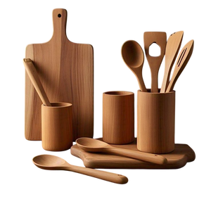 Nouvel ensemble de cuillères, spatules et cuillères à riz style nordique – Ustensiles de cuisine et outils de cuisine pour la maison - Product Image 6