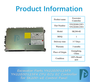 Pièces d'excavatrice YN22E00123F3 YN22E00123F4 CPU ECU Contrôleur EC pour panneau de commande SK200-6E avec garantie de 3 mois Origine Chine - Product Image 3