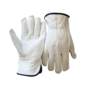 Guantes mecánicos de cuero de alta calidad resistentes al calor, antiestáticos, antivibración, sin silicona, sin polvo, personalizables - Product Image 6
