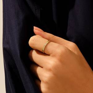 Leaf Design Ring Solid 925 Sterling Silver 18k Gold Plated Unique Design Women <b>Girl</b> Anniversary <b>Birthday</b> <b>Gifts</b> Wholesale Bulk - Product Image 6