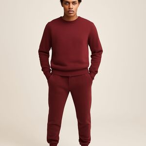 Multi Colors Graphic Solid Pattern Men's Hoodie Pants Suit 100% Polyester Winter Breathable Jogging Tracksuits - Product Image 3