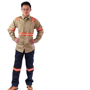 Áo sơ mi đồng phục Nomex iiia FR chống cháy vốn có - Product Image 2