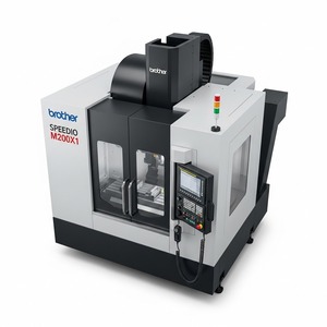 Centre d'usinage CNC automatique compact 5 axes BT30 Brother SPEEDIO M200X1, machine de fraisage et de tournage verticale de haute précision - Product Image 1