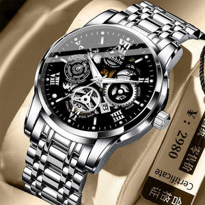 Reloj de Pulsera de Cuarzo para Hombre, Elegante, Delgado, Luminoso, Automático, Resistente al Agua, Estilo Casual de Lujo - Product Image 1