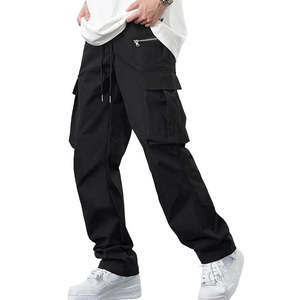 Pantalones de chándal de mezcla de algodón con pierna cónica Tela suave transpirable Correr Jogging Yoga Ropa deportiva Ropa de diario Pantalones de hombre activos - Product Image 1