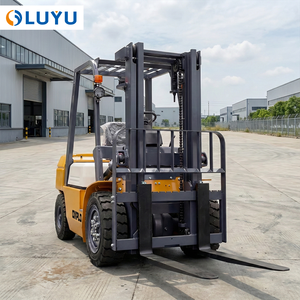 LUYU High Quality 3 <strong>Tonne</strong> New Diesel <strong>Forklift</strong> 3000kg Load Container Mast Fork Lift Truck Material Handling Machinery for Sale - Product Image 2