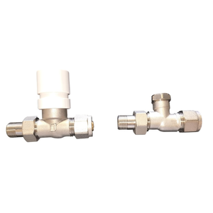 Support de vanne droit nickelé 3/8x16, adaptateurs 16 mm pour radiateurs multicouches, pièce pour systèmes de régulation de température - Product Image 2