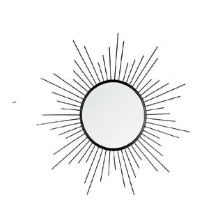 Nouveau miroir mural de tournesol en métal en aluminium moderne pour le salon de bureau à domicile décoratif avec la fabrication de l'Inde - Product Image 2