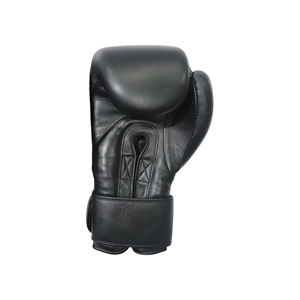 Guantes de Boxeo Profesionales para Adultos al por Mayor, de Cuero de Alta Calidad, con Cierre de Gancho y Bucle, Transpirables, Antideslizantes y que Absorben la Humedad - Product Image 2