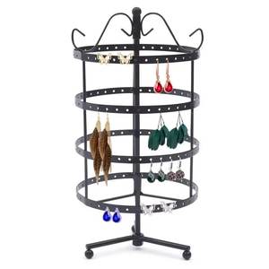 Black Coated Metal Eco-Friendly Multifunction Vintage Jewelry <b>Storage</b> Stand Tray Hanging Hook Decorative Handmade Organizer - Product Image 4
