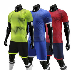 ชุดฟุตบอลคุณภาพสูงแบบกำหนดเองชุดเต็มตัวสำหรับเยาวชนขนาดผู้ใหญ่พิมพ์โลโก้ออกแบบได้ตามต้องการ - Product Image 1