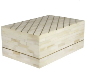 Tayyab Handicraft's Excellent Quality Bone Inlay Jewellery <b>Box</b> Polished Animal Style for Home Decoration and Jewellery <b>Storage</b> - Product Image 1