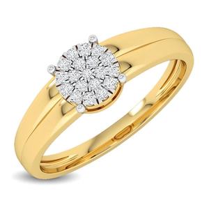 Joyería fina de mujer de oro amarillo de 14 quilates al por mayor, diamantes cultivados en laboratorio de corte princesa a la moda y perlas reales fabricadas en confianza - Product Image 4