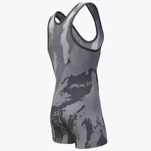 Combinaison de lutte personnalisée pour homme, vêtements de sport à séchage rapide, vêtements d'entraînement à transfert thermique, combinaisons de lutte pour homme - Product Image 6