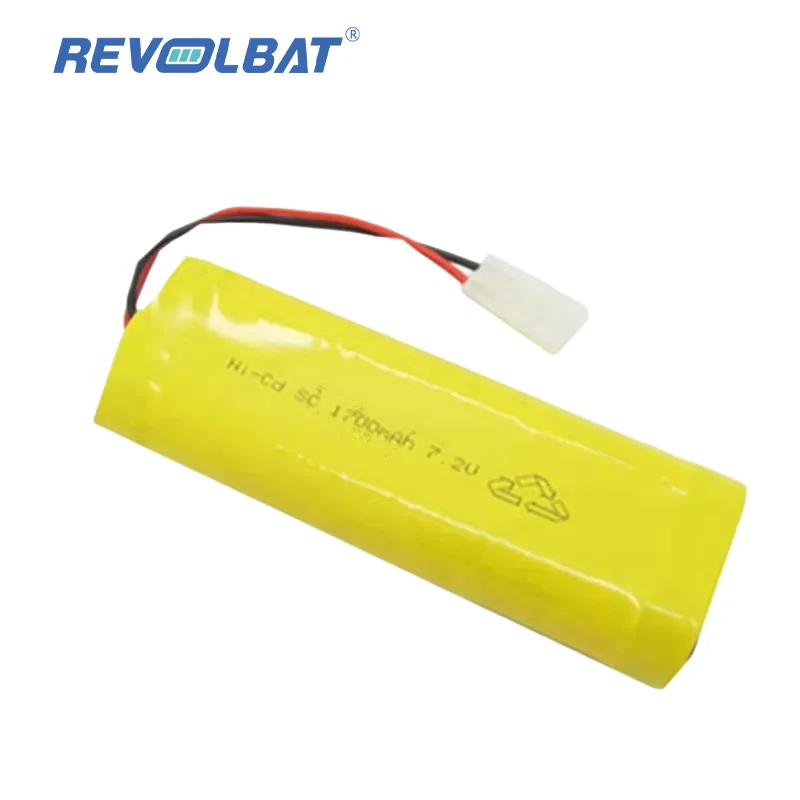 7.2V 1700mah NICD Battery Pack - Reliable Rechargeable Power