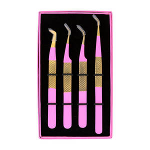 Pince à épiler multi-usages Meilleure pince à épiler tranchante en acier inoxydable pour l'extraction professionnelle des cils - Product Image 5