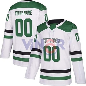 Nouveau style OEM personnalisé, maillot de hockey sur glace en maille polyester pour joueurs professionnels, maillot de hockey sur glace personnalisé pour hommes - Product Image 2