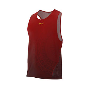 Men's Pro <b>Running</b> <b>Singlet</b> VN-Breathable Polyester Cotton Spandex Gym Tank Top - Product Image 2