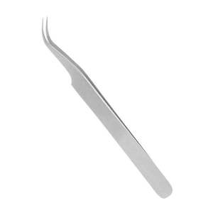 Pinzas para Pestañas Blue Rose Pink Diamond Grip, Pinzas de Acero Inoxidable Inclinadas para Volumen, Fibra Rosa por SurgiRight Instrument - Product Image 4