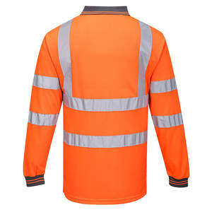 Uniforme de Trabajo Personalizado de Alta Visibilidad para Hombre, Cintas Reflectantes, Ropa de Trabajo de Seguridad, Camisetas Polo de Alta Visibilidad y Diferentes Colores - Product Image 6