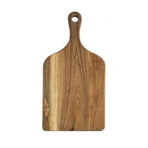 Planche à découper en bois épais de qualité supérieure avec poignées Planche à découper en bois durable pour la cuisine à domicile Utilisation au restaurant - Product Image 3