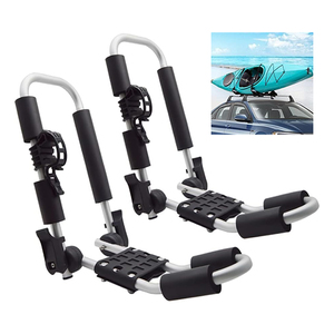 Soporte Plegable para Kayak, Resistente, para <span class=keywords><strong>Coche</strong></span>, Canoa, Tabla de <span class=keywords><strong>Surf</strong></span>, Tabla de Paddle, SUV, Soporte de Almacenamiento - Product Image 1