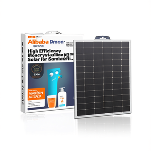 Panneau solaire monocristallin haute efficacité 330W pour usage domestique, certifié TUV - Product Image 2