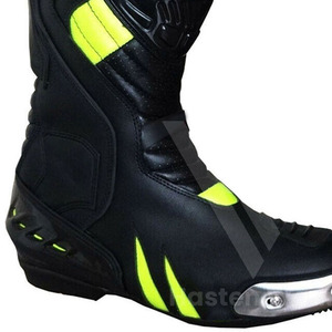 Customized Logo Embroidery/Printing Men's Sportswear Motorbike Shoes Hot Selling New Motorcycle Comfortable Biker Leather <b>Boots</b> - Product Image 2