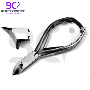 Cortauñas de Acero Inoxidable, Alicates de Podología Profesionales de Alta Resistencia, Alicates para Uñas con Apertura de Mandíbula Ancha y Cuchilla Curva - Product Image 2