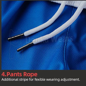 Vente en gros de maillots de basket-ball personnalisés en polyester 100% avec appliques et impression par transfert thermique, taille plus, ensemble short et maillot - Product Image 5