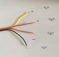 Interrupteur tactile encastré à intensité variable DC 3.7V-12V pour lumières LED et bandes lumineuses – Capteur tactile pour le contrôle de la luminosité et l'activation/déactivation