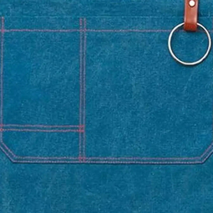 Custom Barber Hair Cutting <b>Apron</b> Cloth Jean and <b>Leather</b> <b>Apron</b> Men's <b>Leather</b> Barber <b>Apron</b> Canvas with <b>Leather</b> Straps - Product Image 6