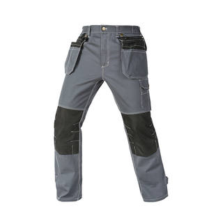 Pantalon cargo de travail pour hommes avec plusieurs poches et logo personnalisé en gros - Product Image 5