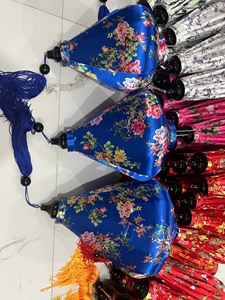 Lanterne en soie lanternes vietnamiennes à cadre en bambou fait à la main pour la décoration de fête de jardin et de restaurant à la maison - Product Image 3